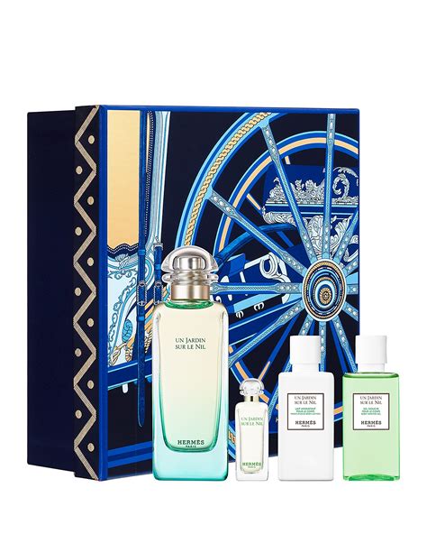 hermes un jardin sur le nil gift set|Hermes un jardin sur le nil eau de toilette.